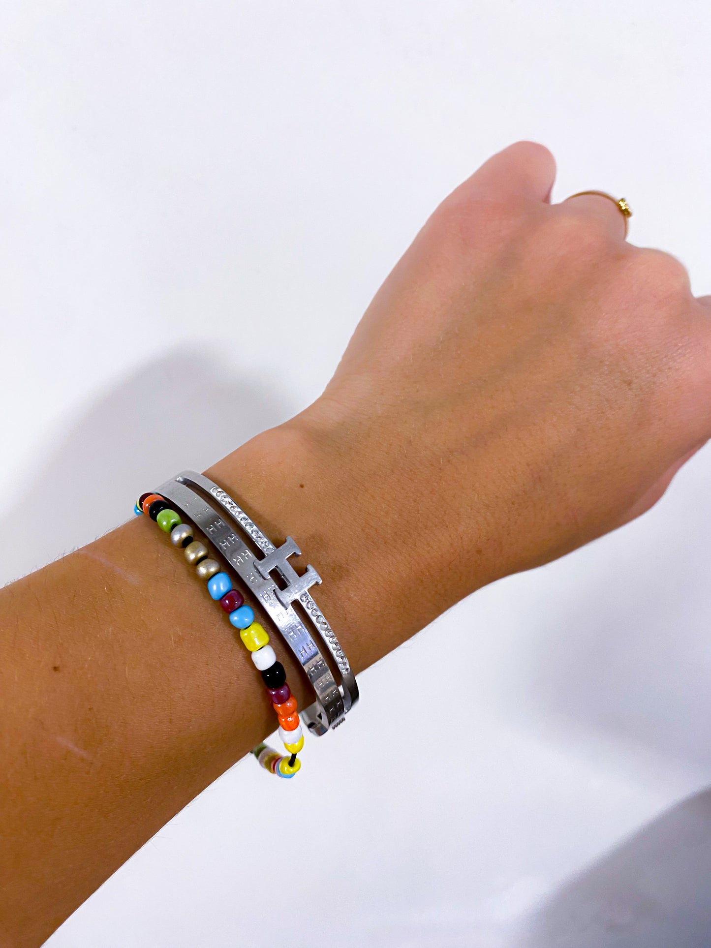 Pulsera Hermes plata