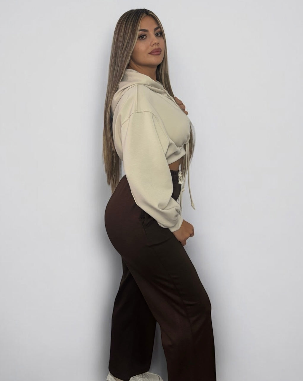 Pantalón casual chocolate