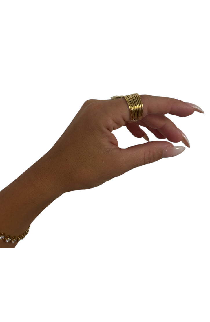Anillo con textura