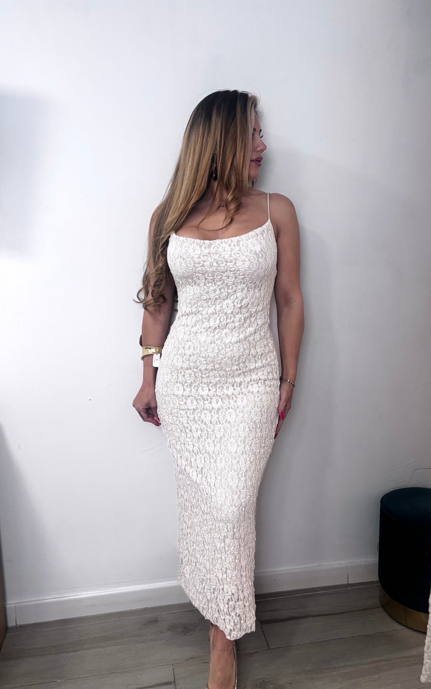 Vestido Inna beige