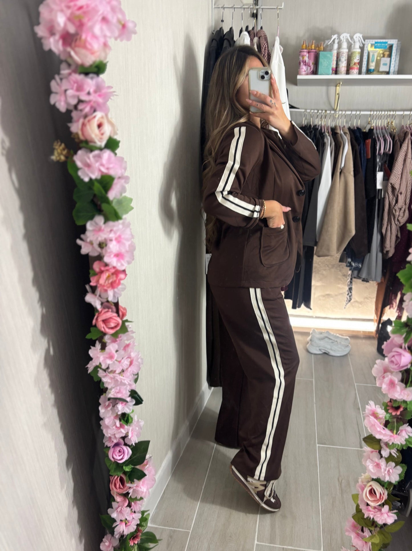 Conjunto Mónaco chocolate