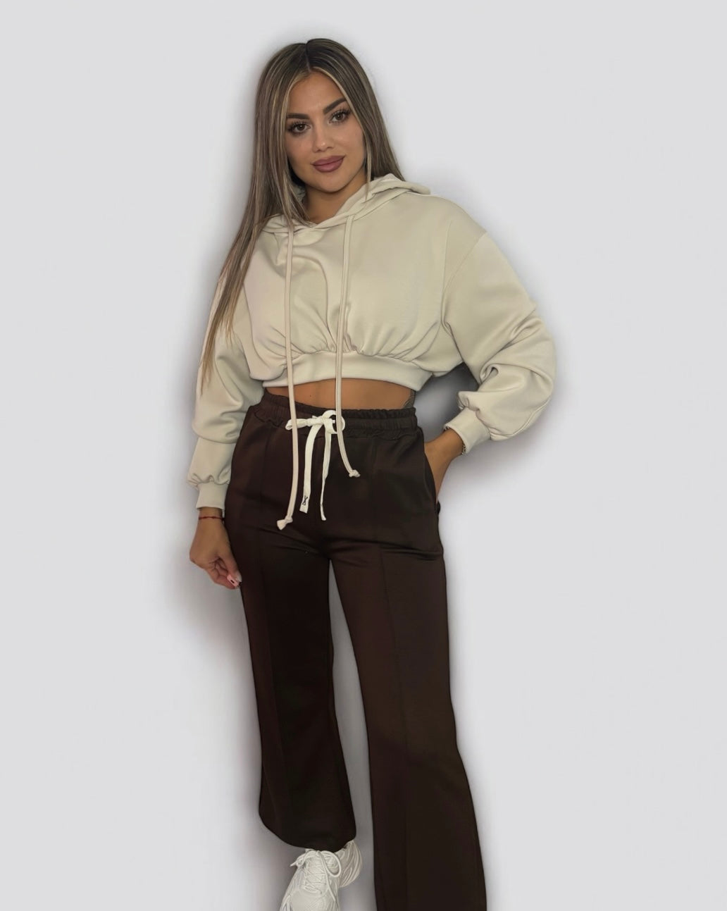 Pantalón casual chocolate