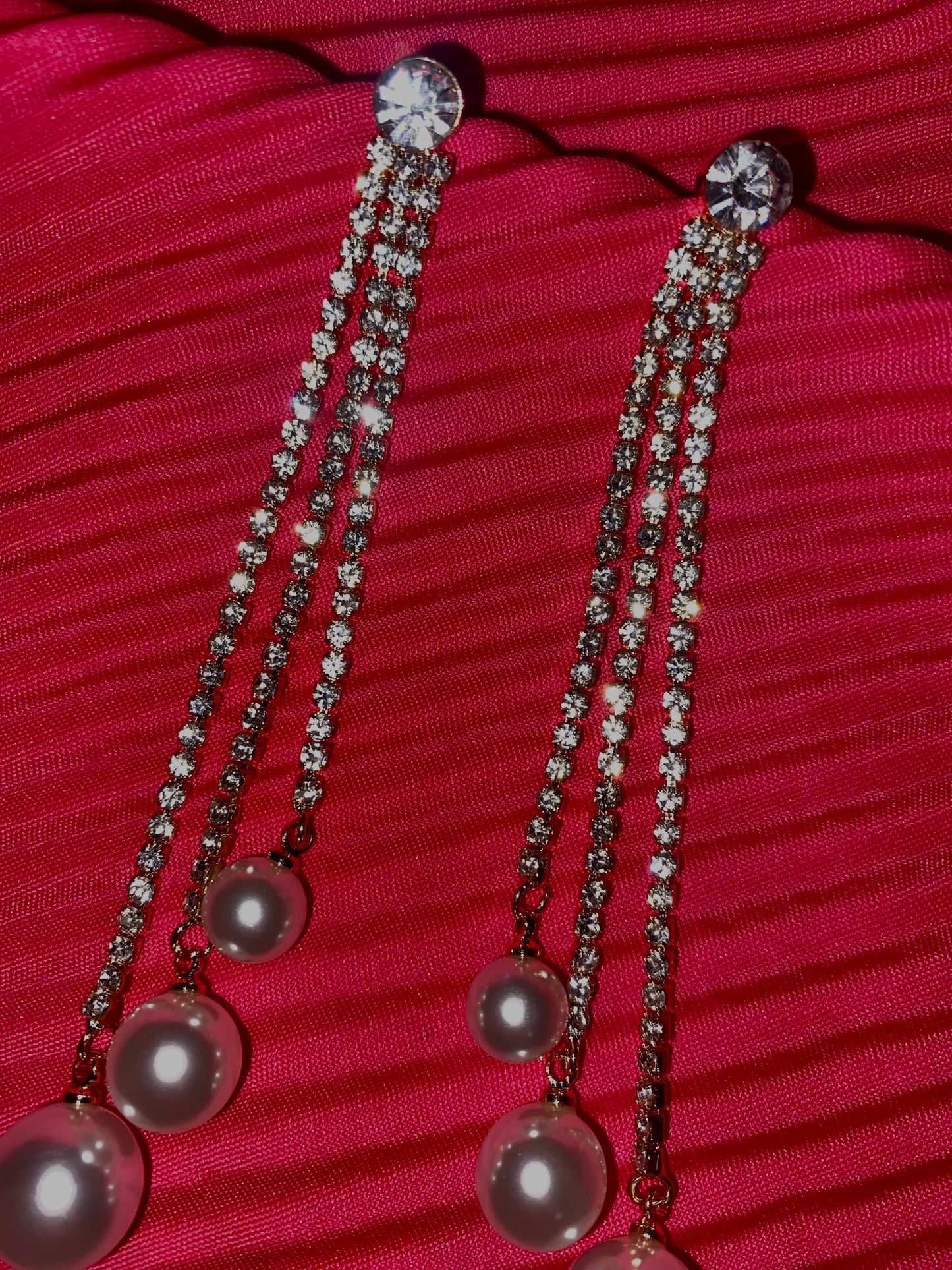 Pendientes Perla Dorado