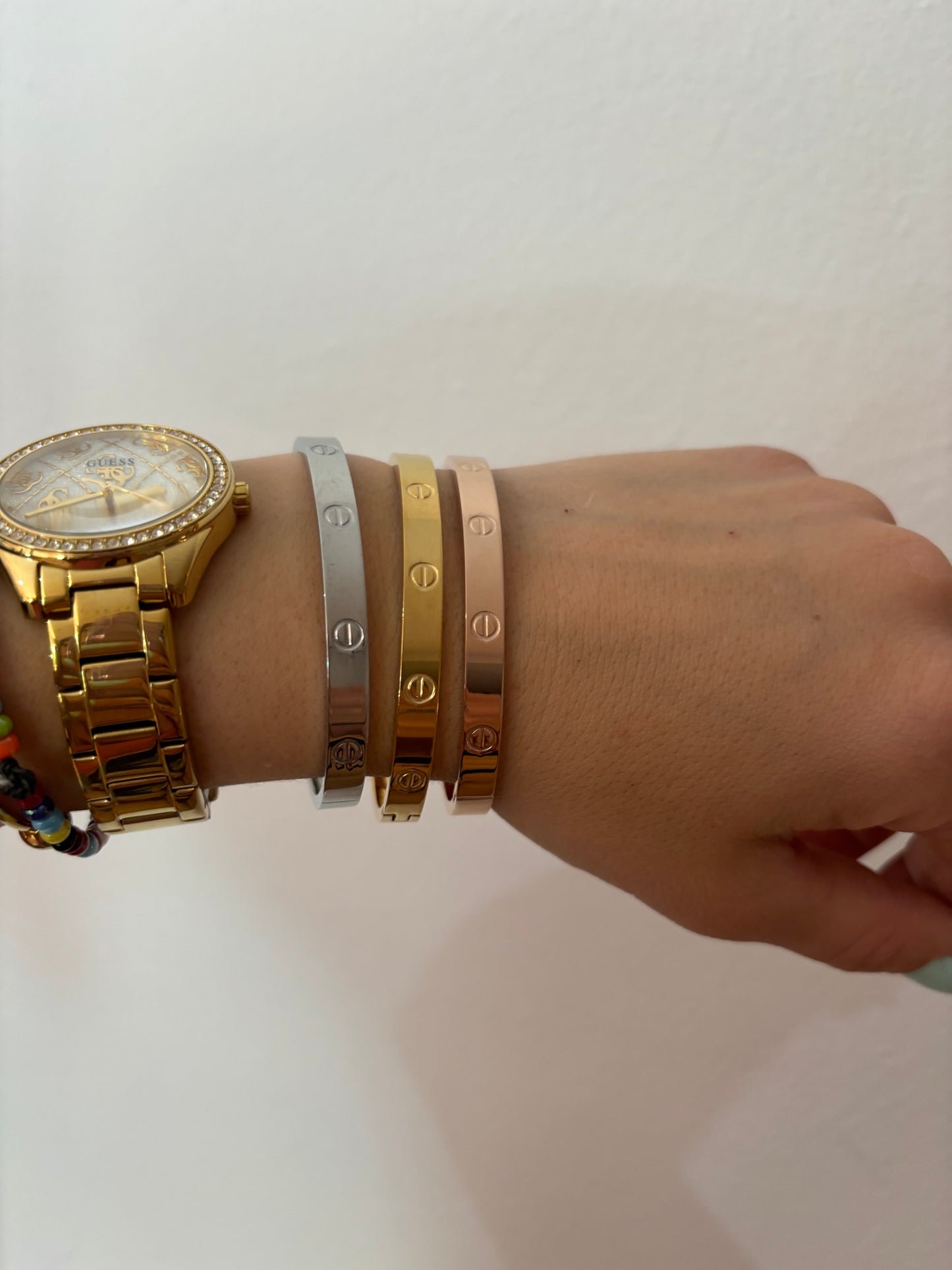 Pulsera cartier plata