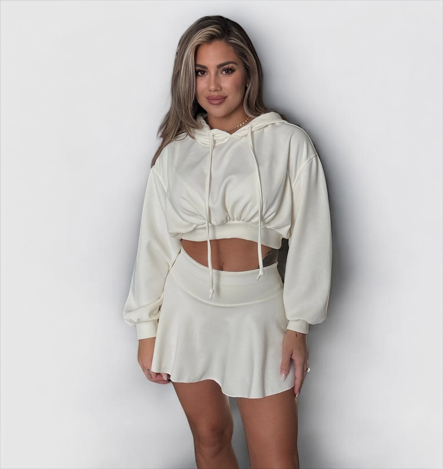 Conjunto casual blanco