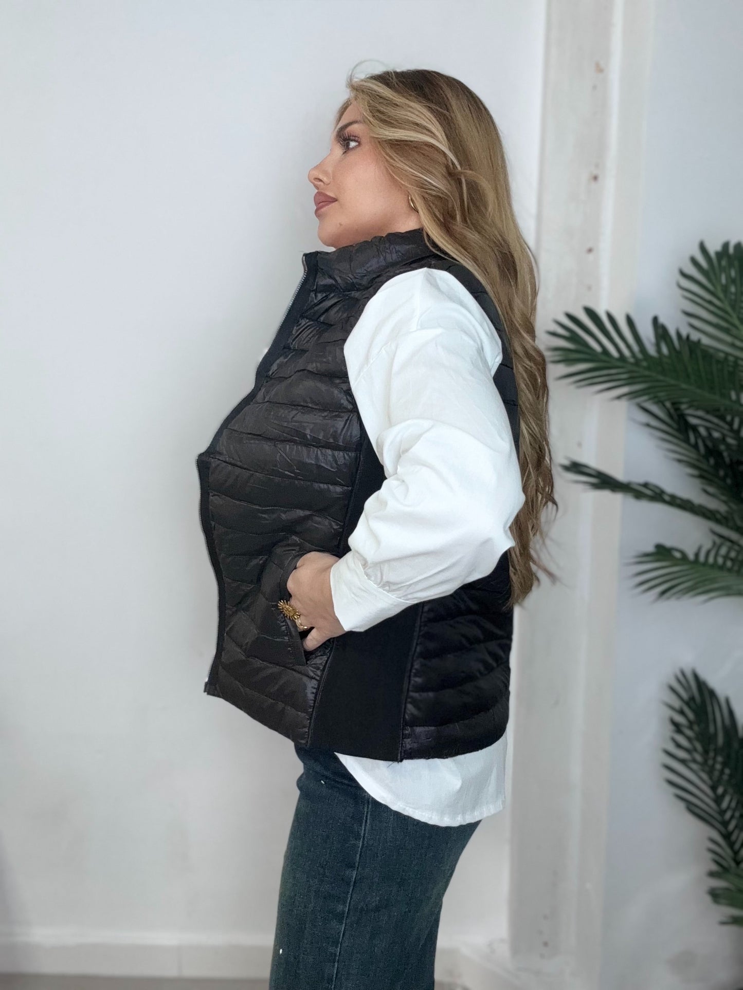 Chaleco Reversible Black