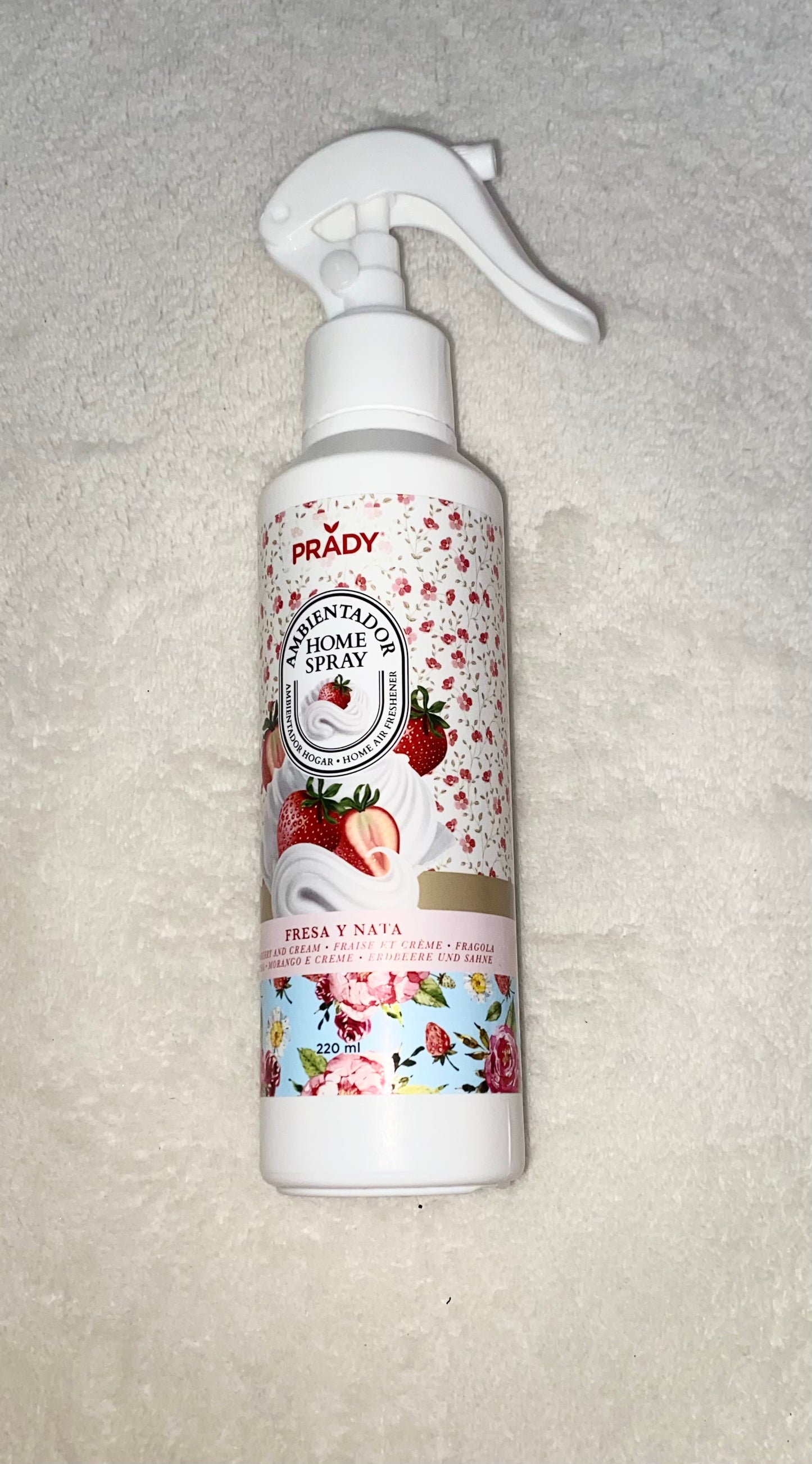 Ambientador spray fresa/nata