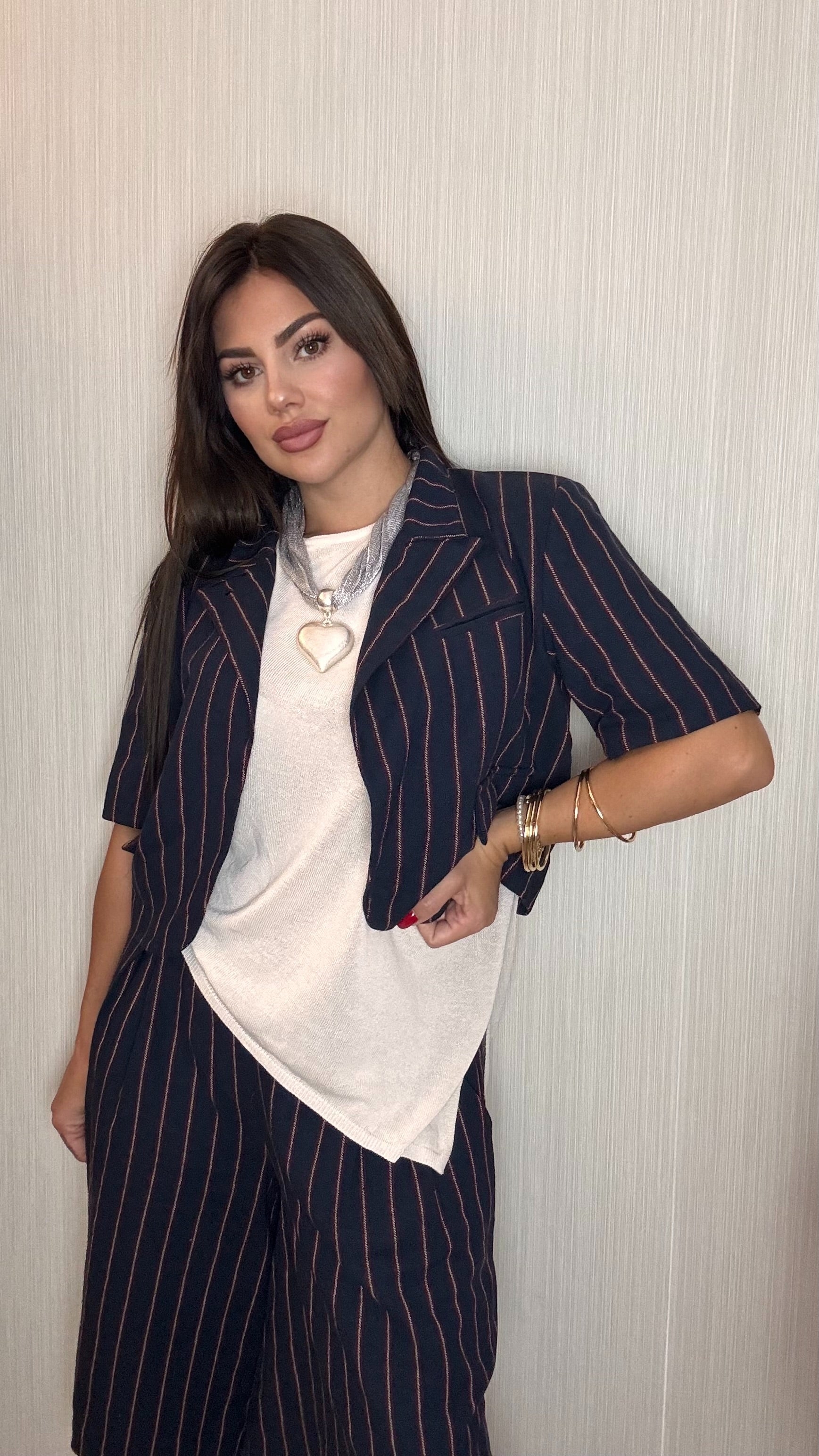 Blazer rayas