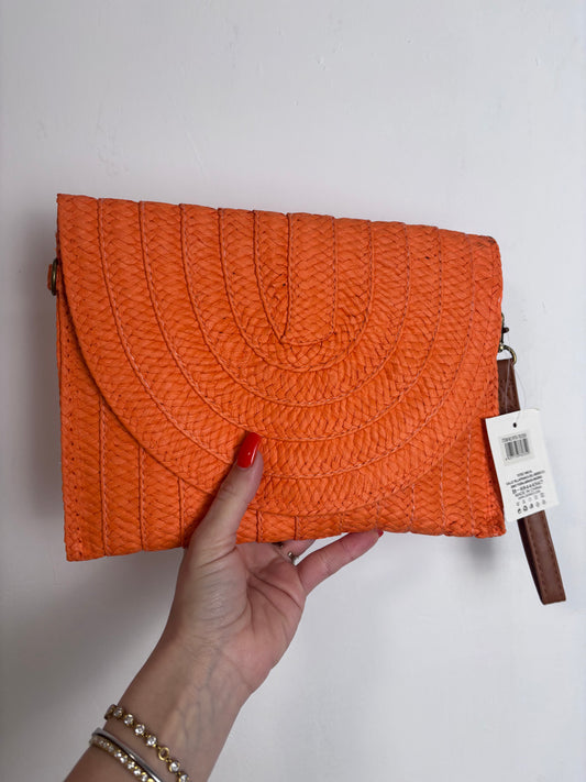 Bolso Rafia Orange