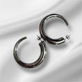 Aretes clásico plata