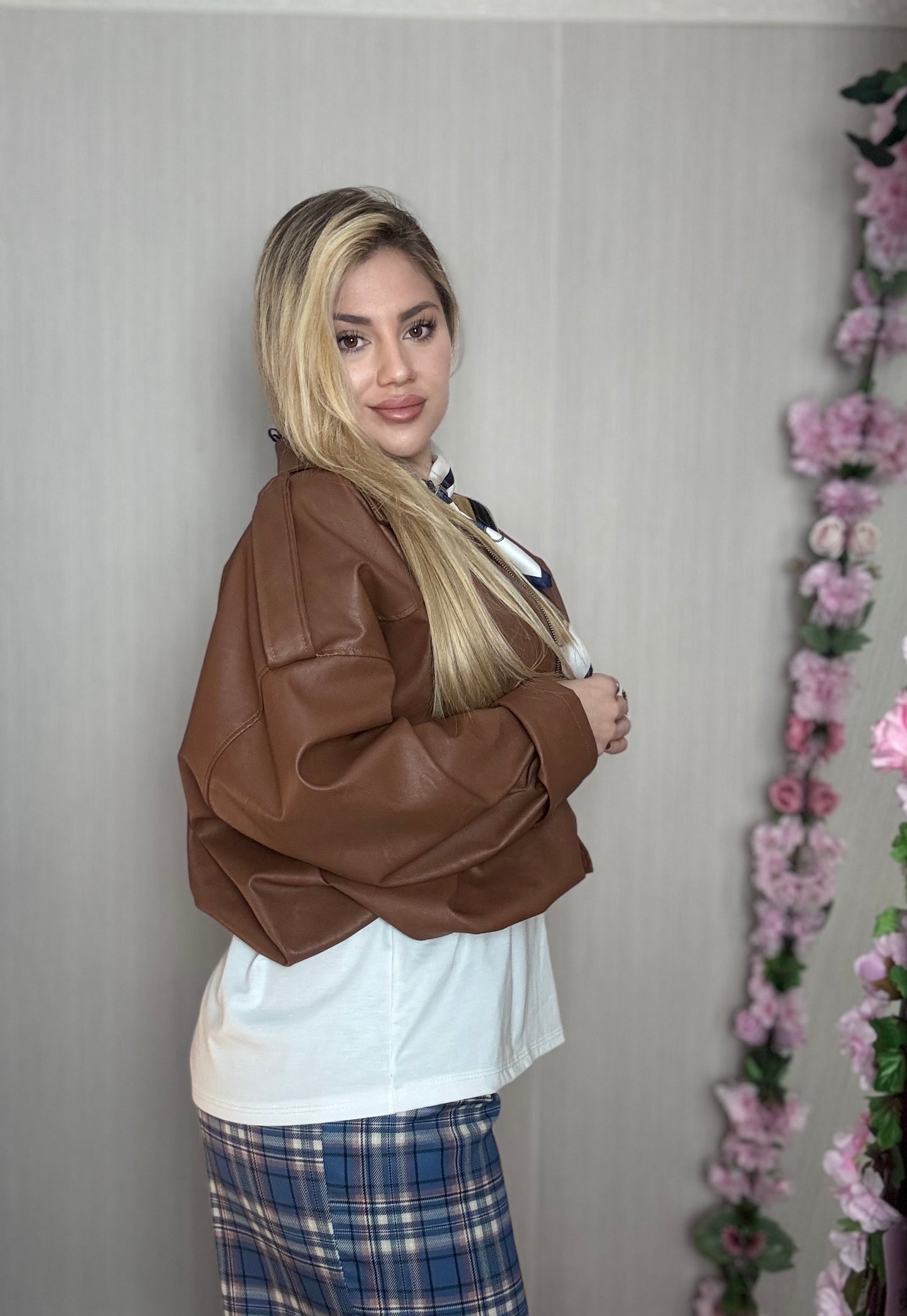 Bomber polipiel camel