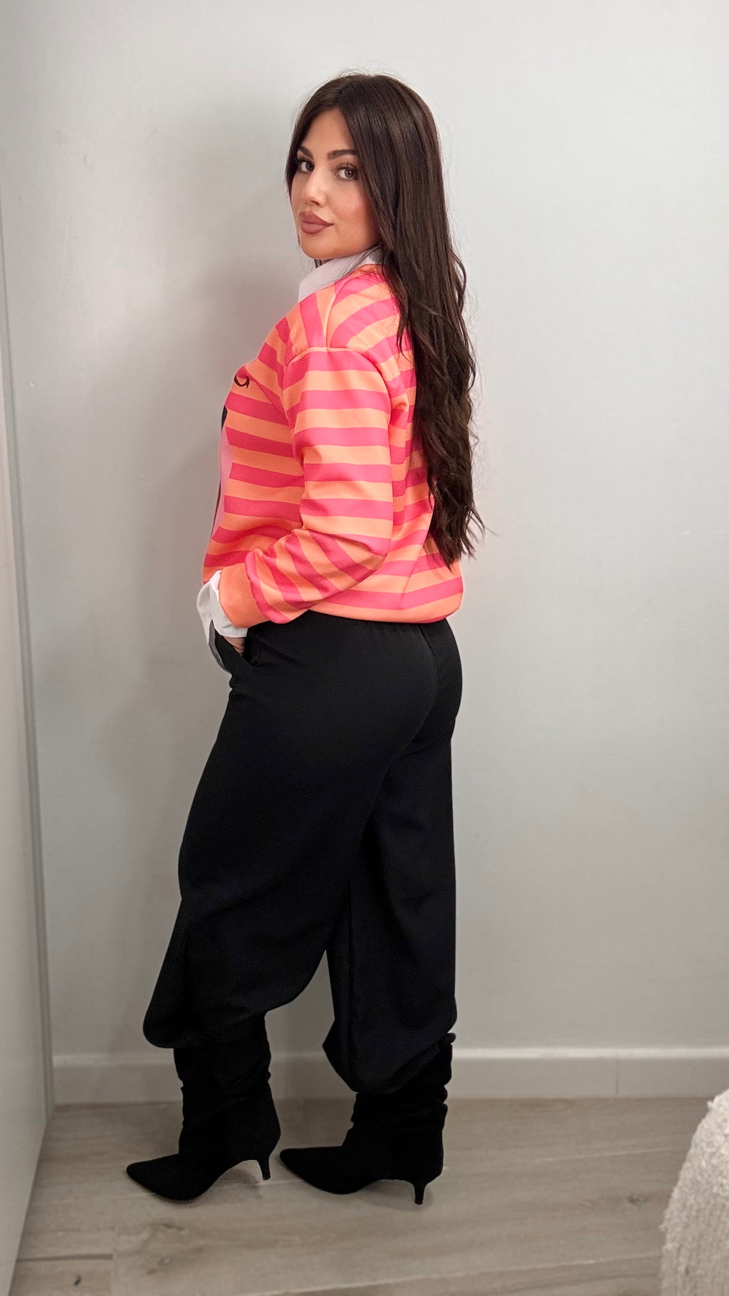 Pantalón pinzas black