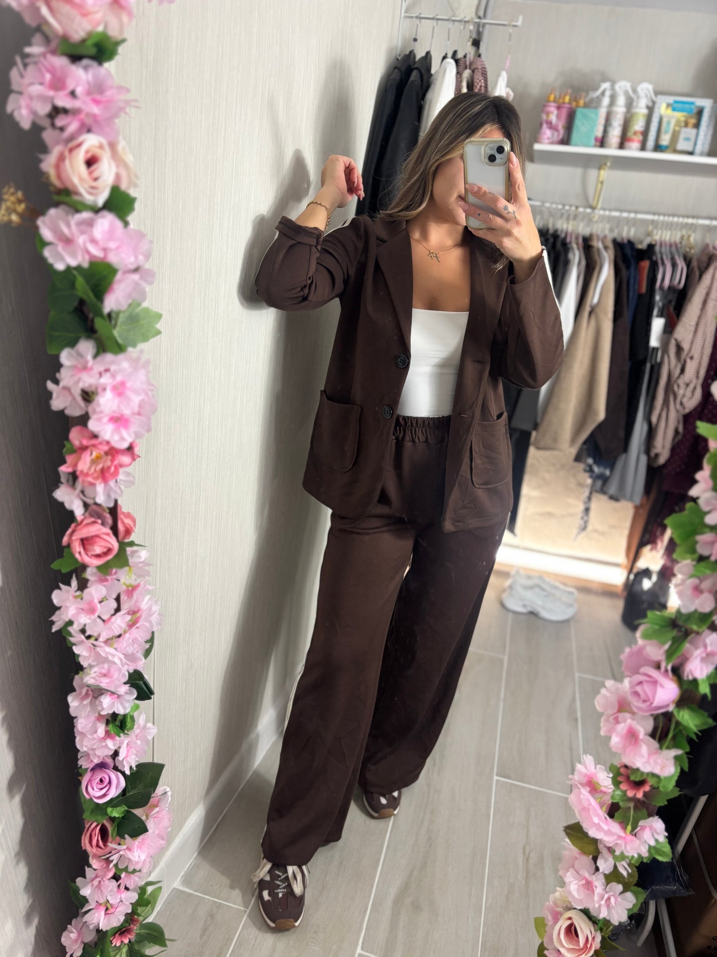 Conjunto Mónaco chocolate