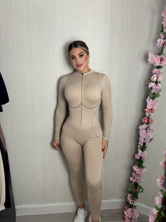 Mono efecto push up beige