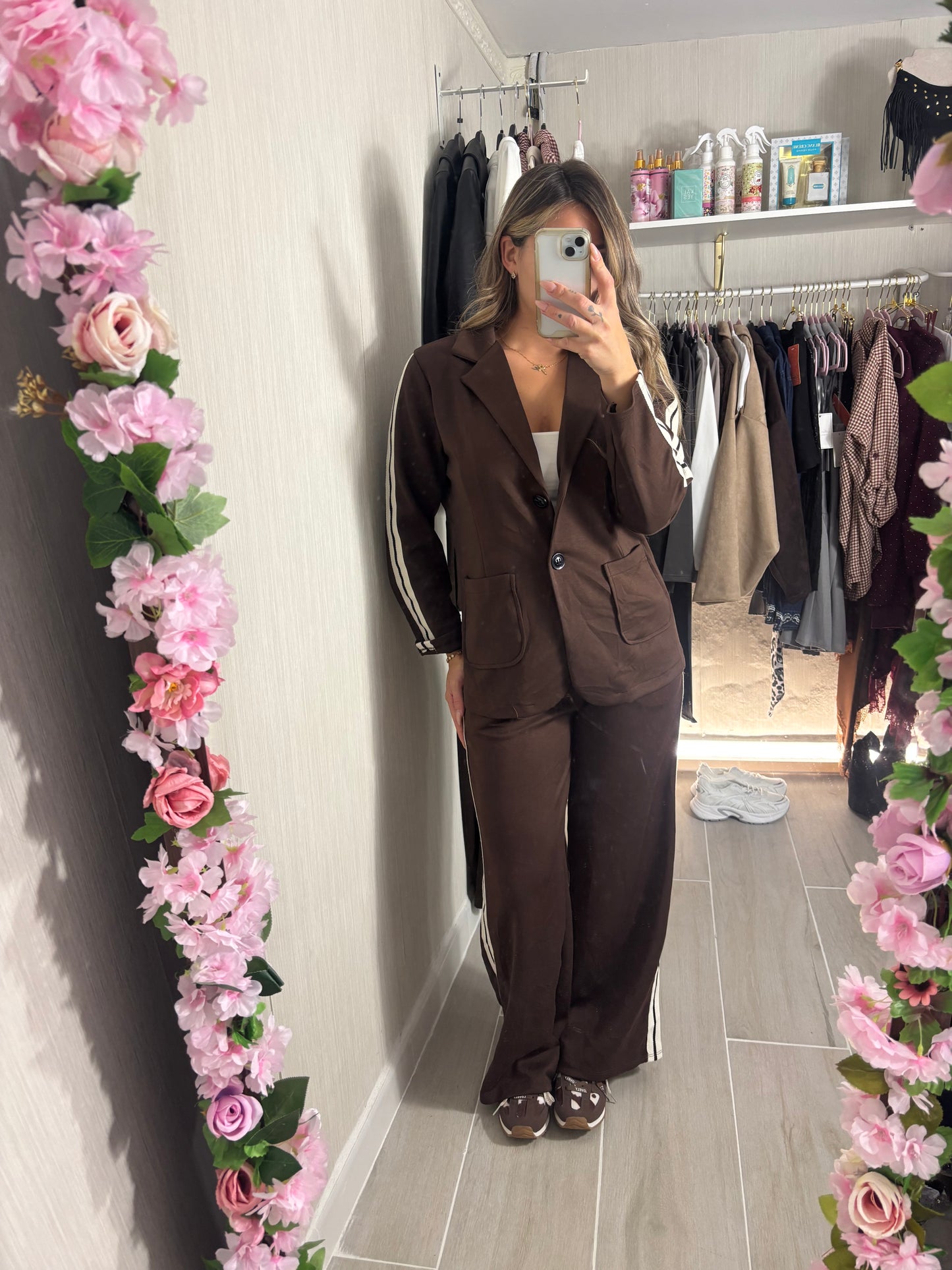 Conjunto Mónaco chocolate