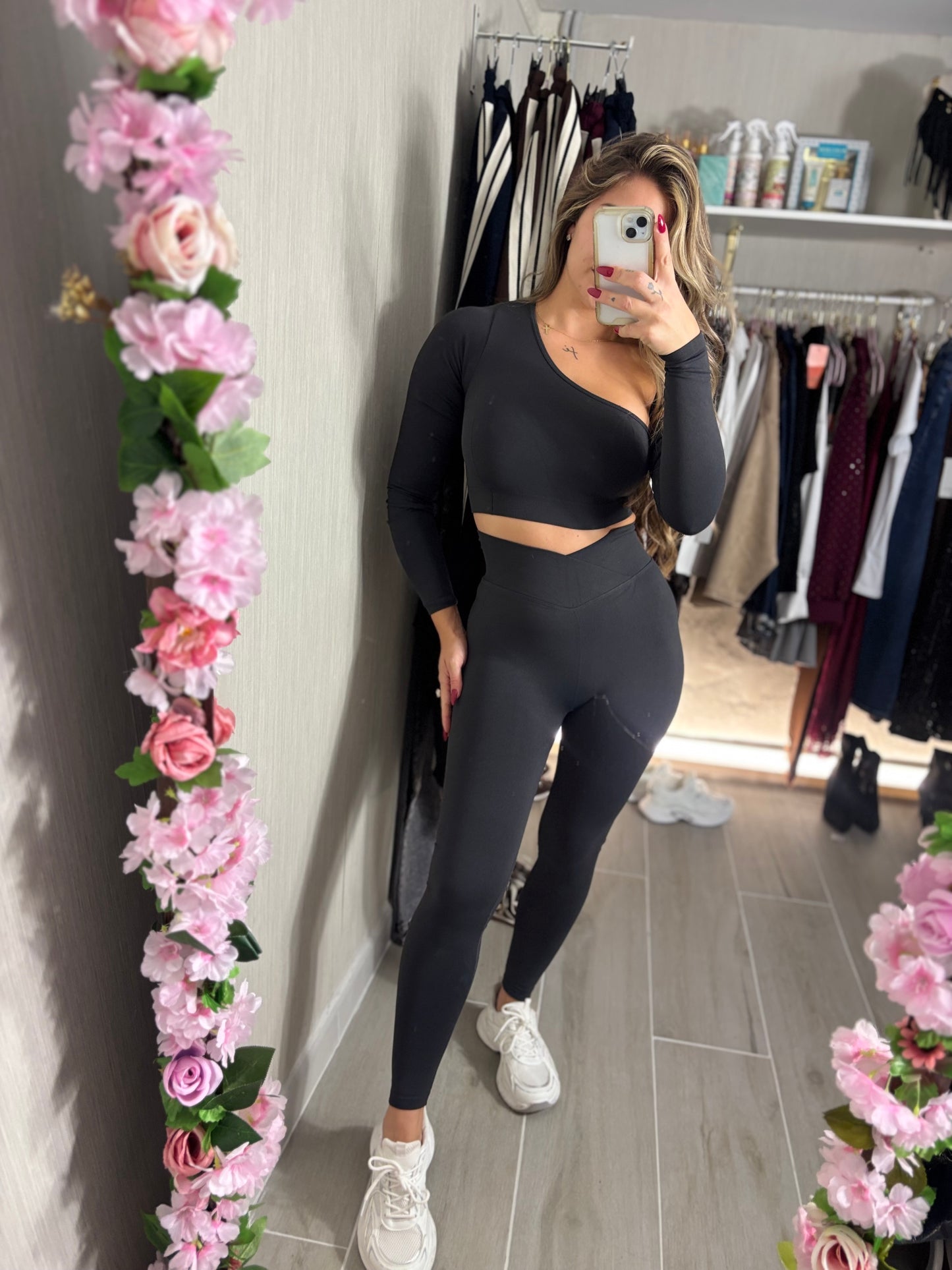 Conjunto Aqua gris plomo