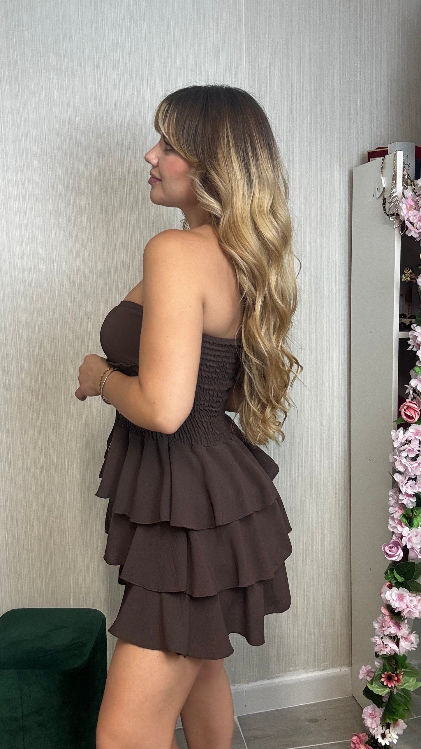 Vestido Ibiza  choco