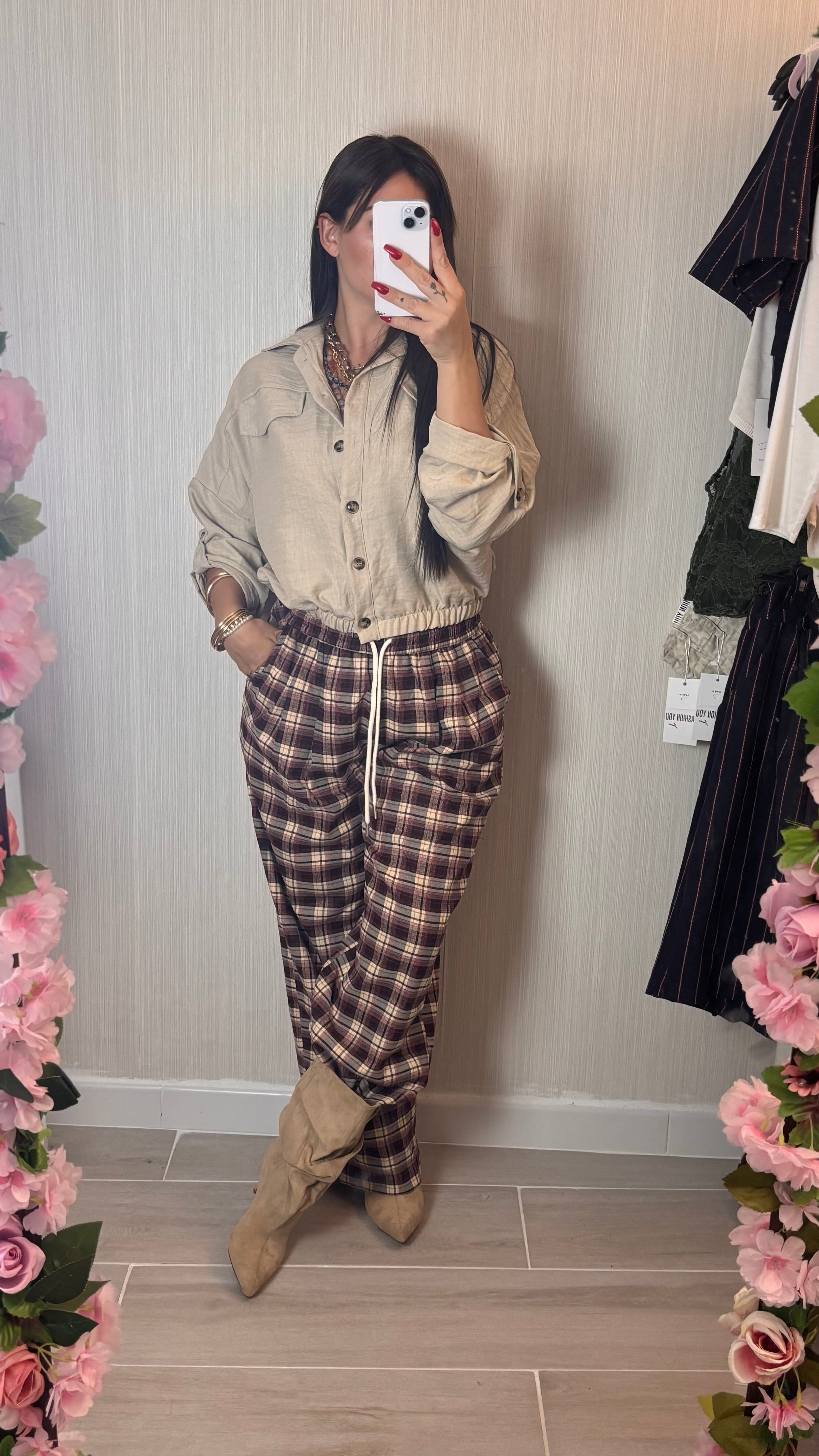Pantalón cuadros Bur