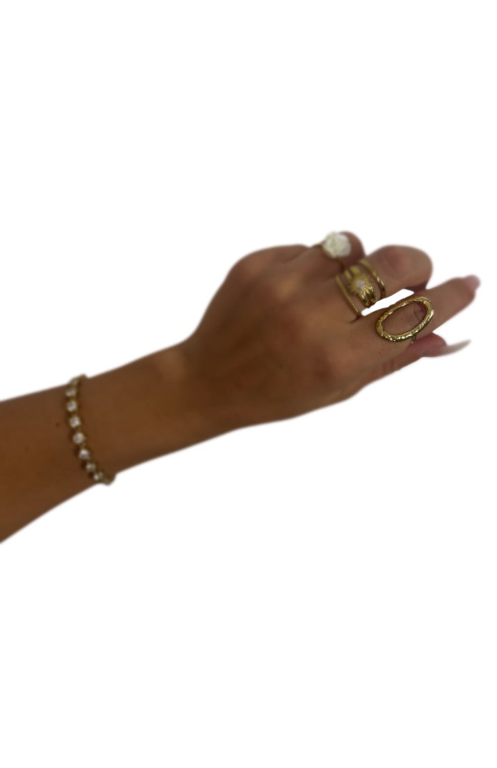 Anillo ovalado