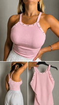 Camiseta básica tachuelas