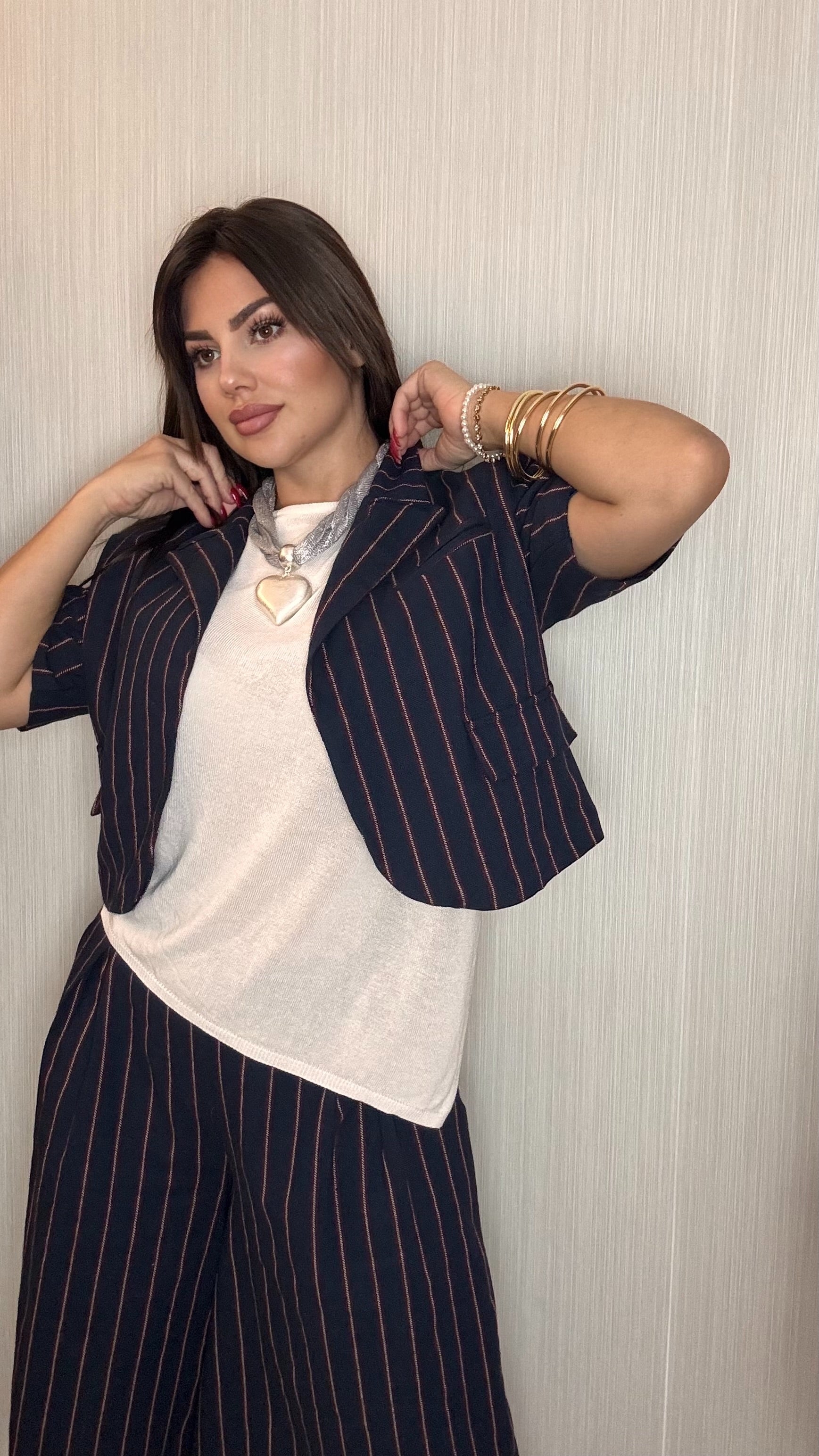 Blazer rayas