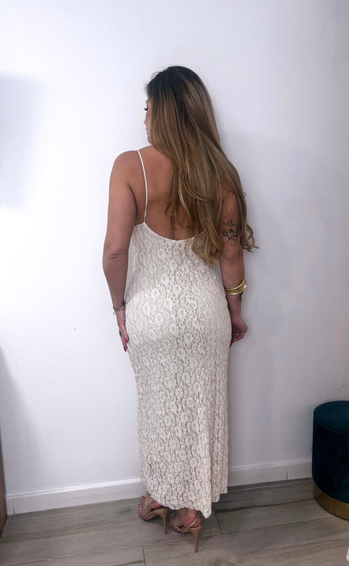 Vestido Inna beige