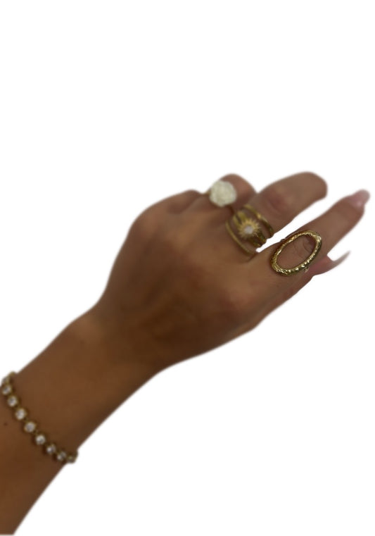 Anillo ovalado