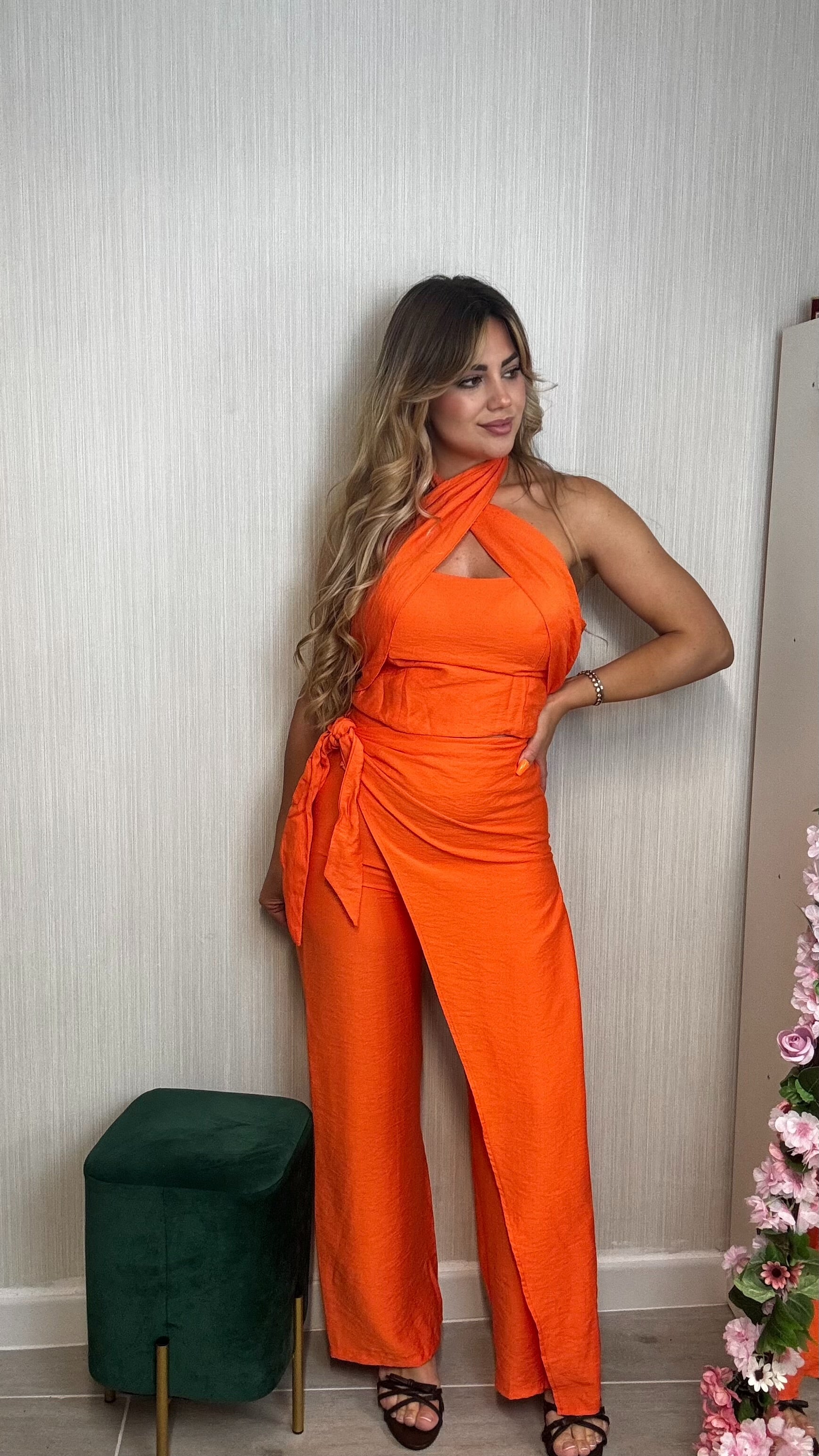 Conjunto Amara naranja