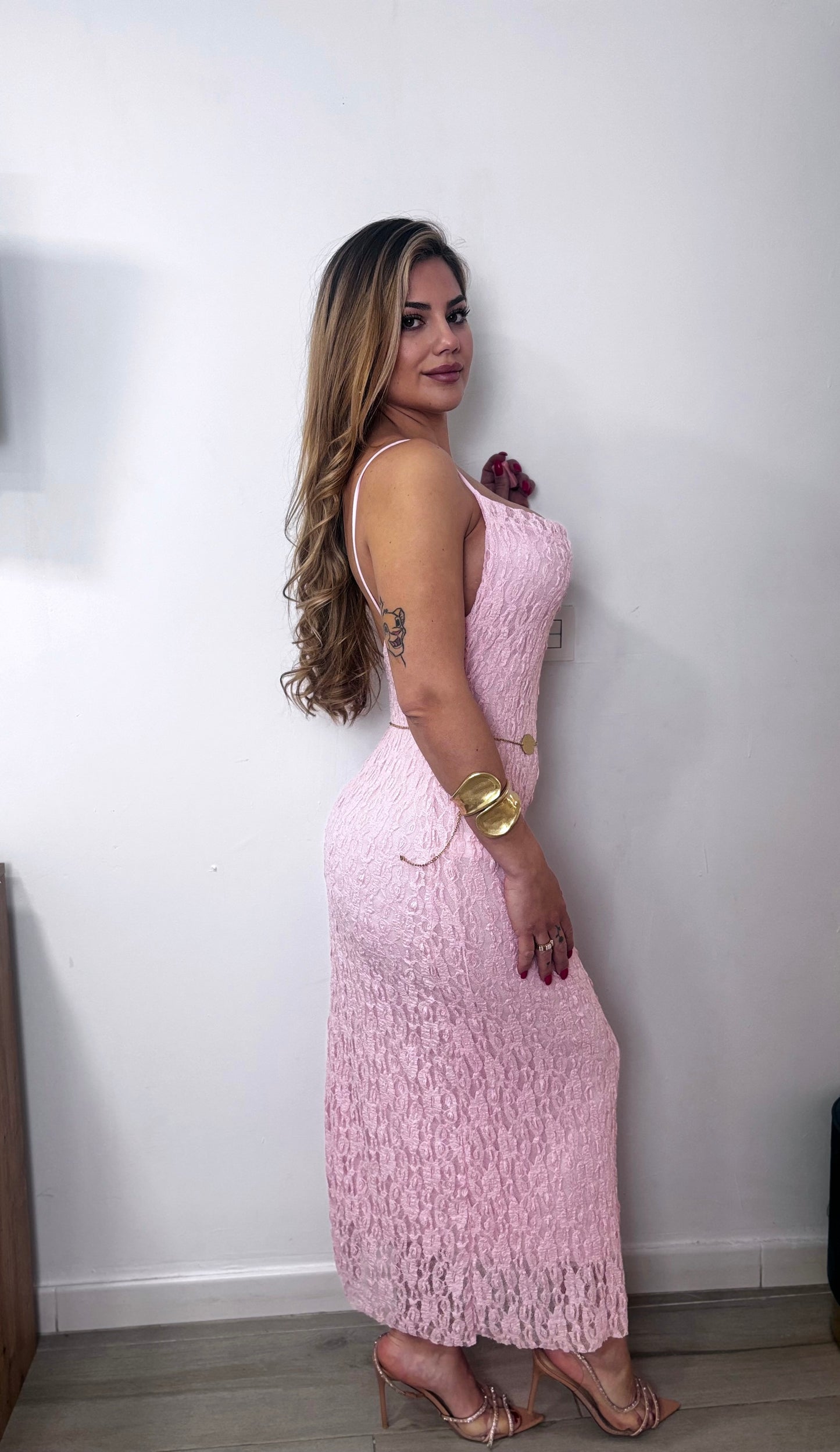 Vestido Inna Rosa
