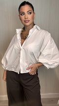 Camisa bomb blanca