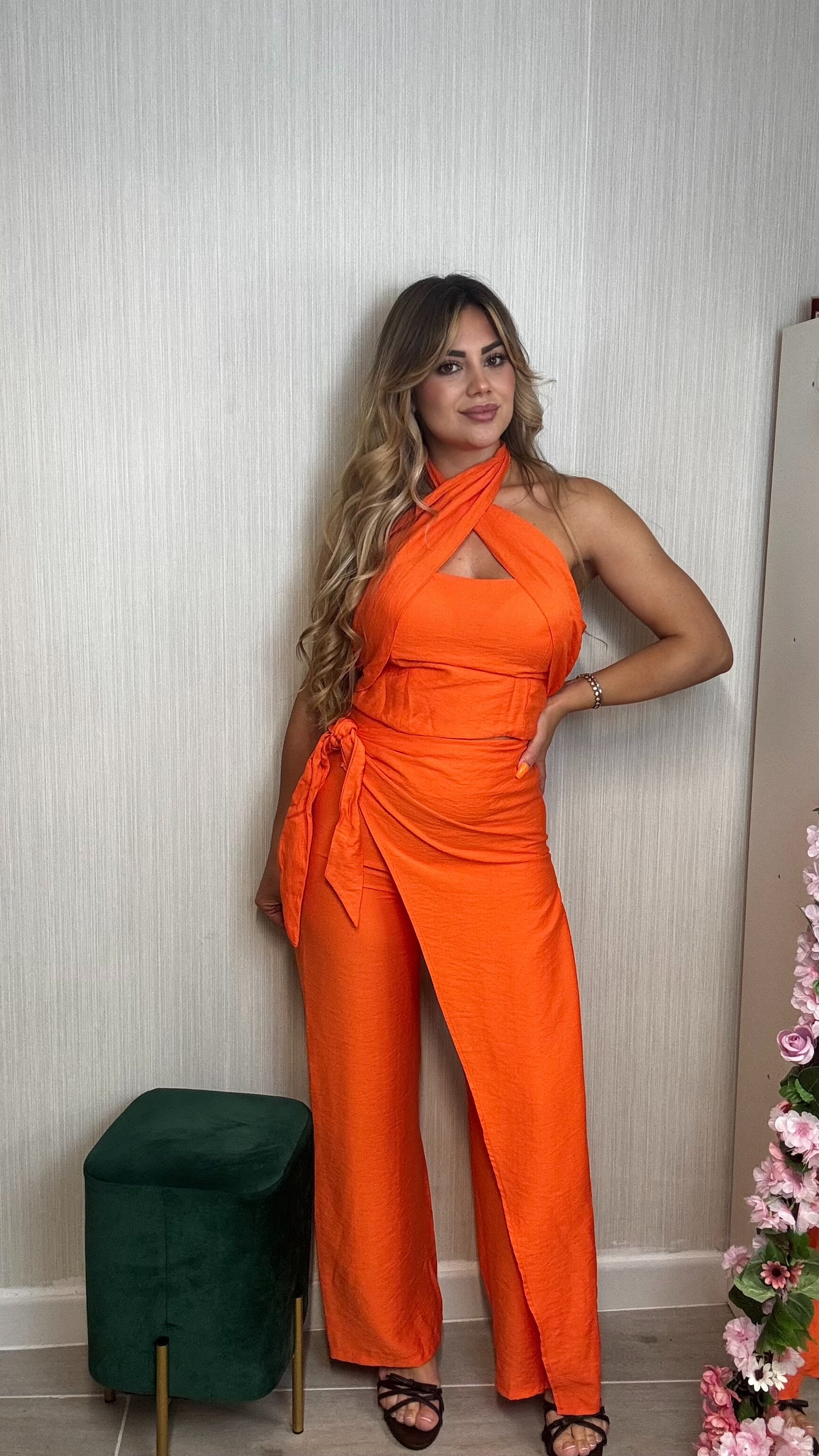 Conjunto Amara naranja
