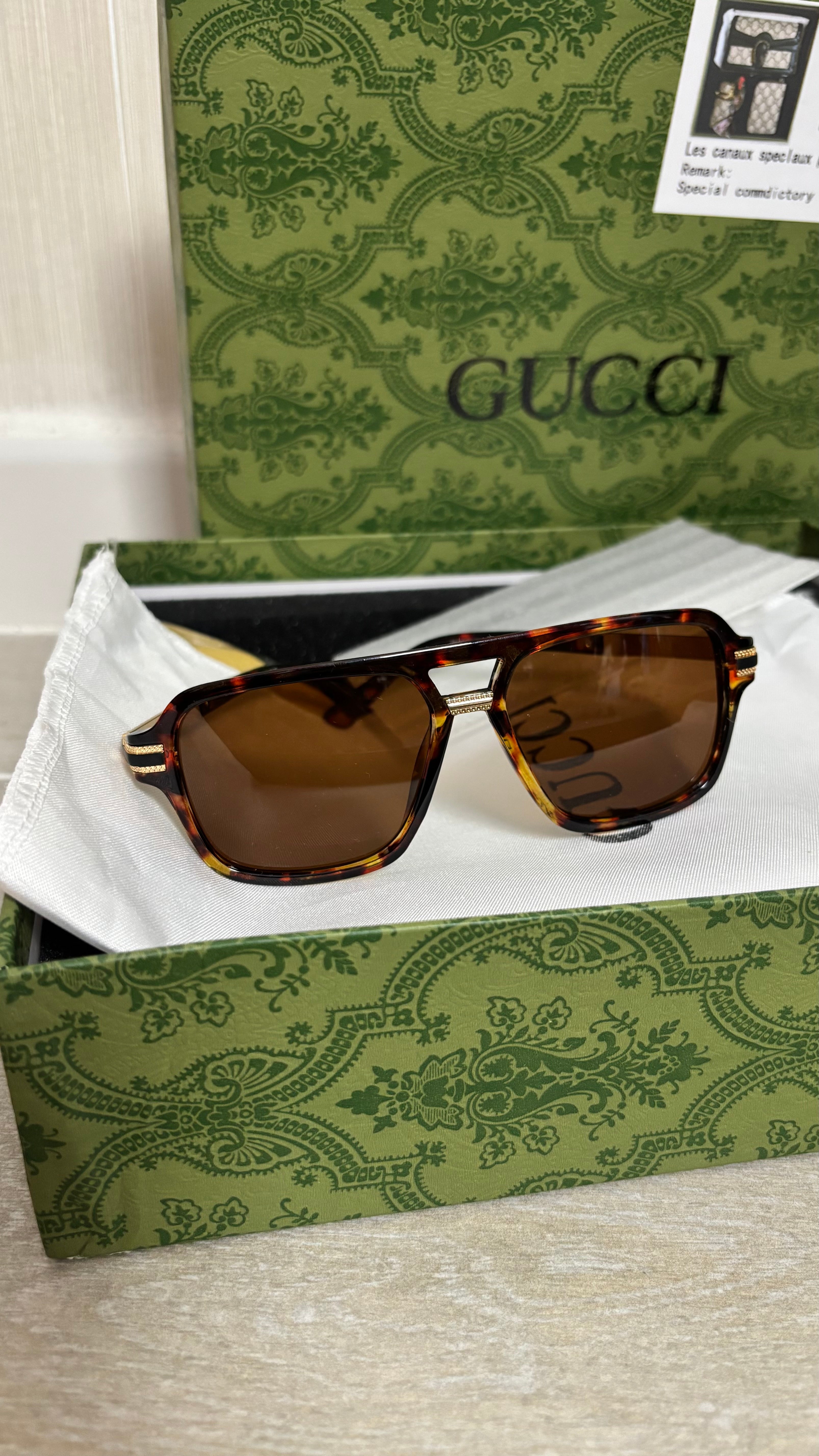 Gafas navigator marrón