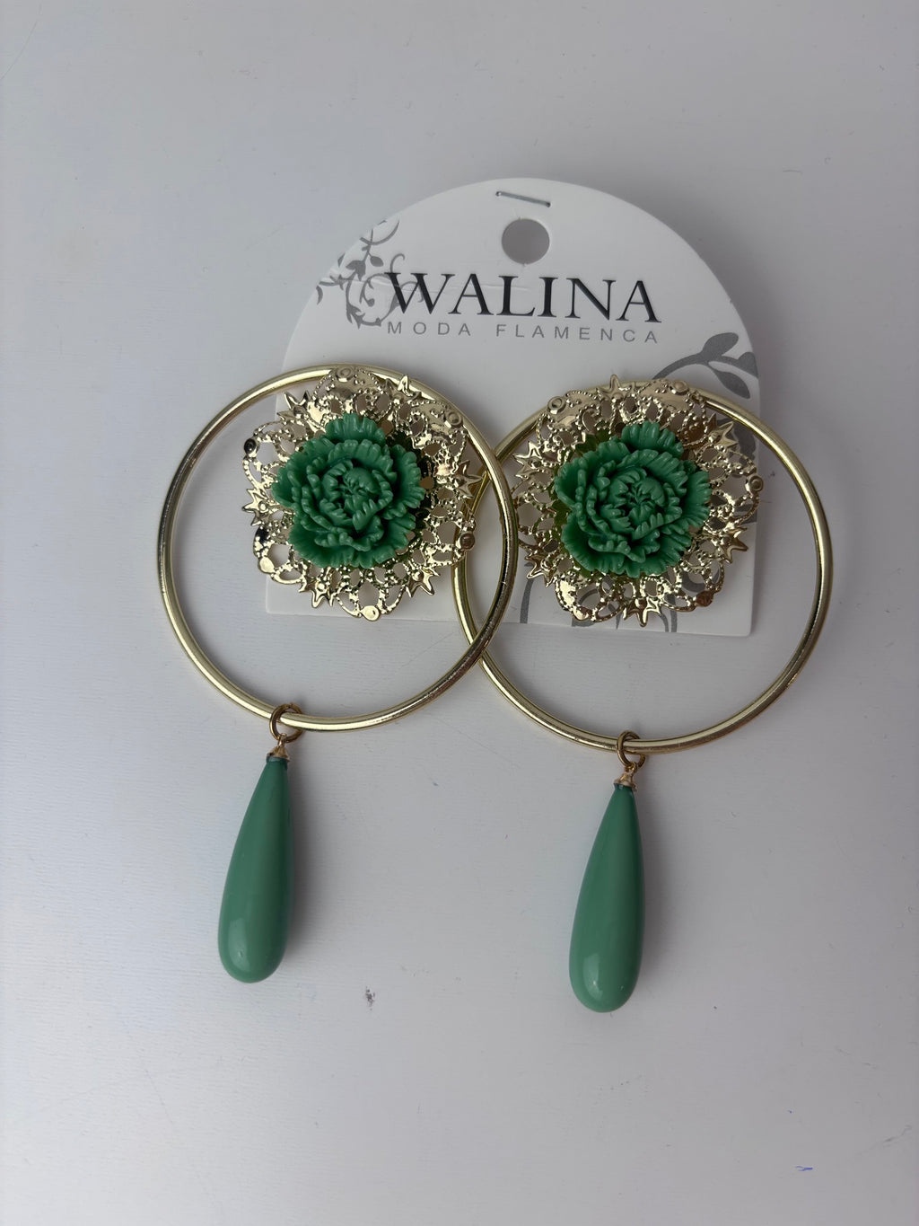 Pendientes aguamarina