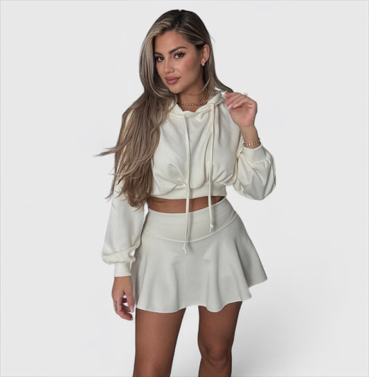 Conjunto casual blanco