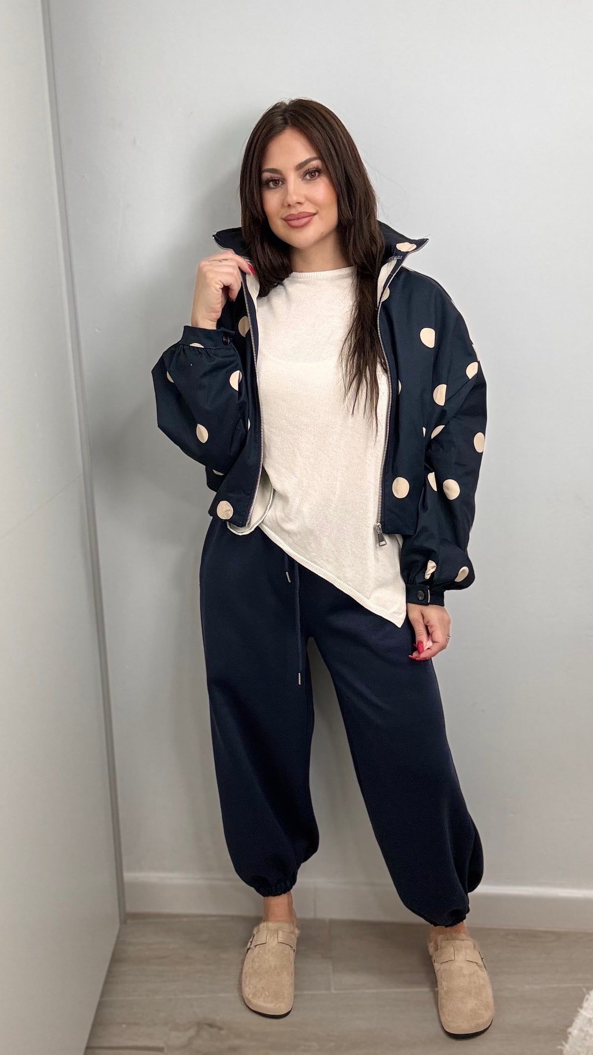 Pantalón casual marino