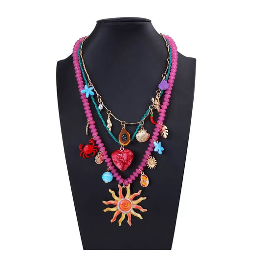 Collar abalorios
