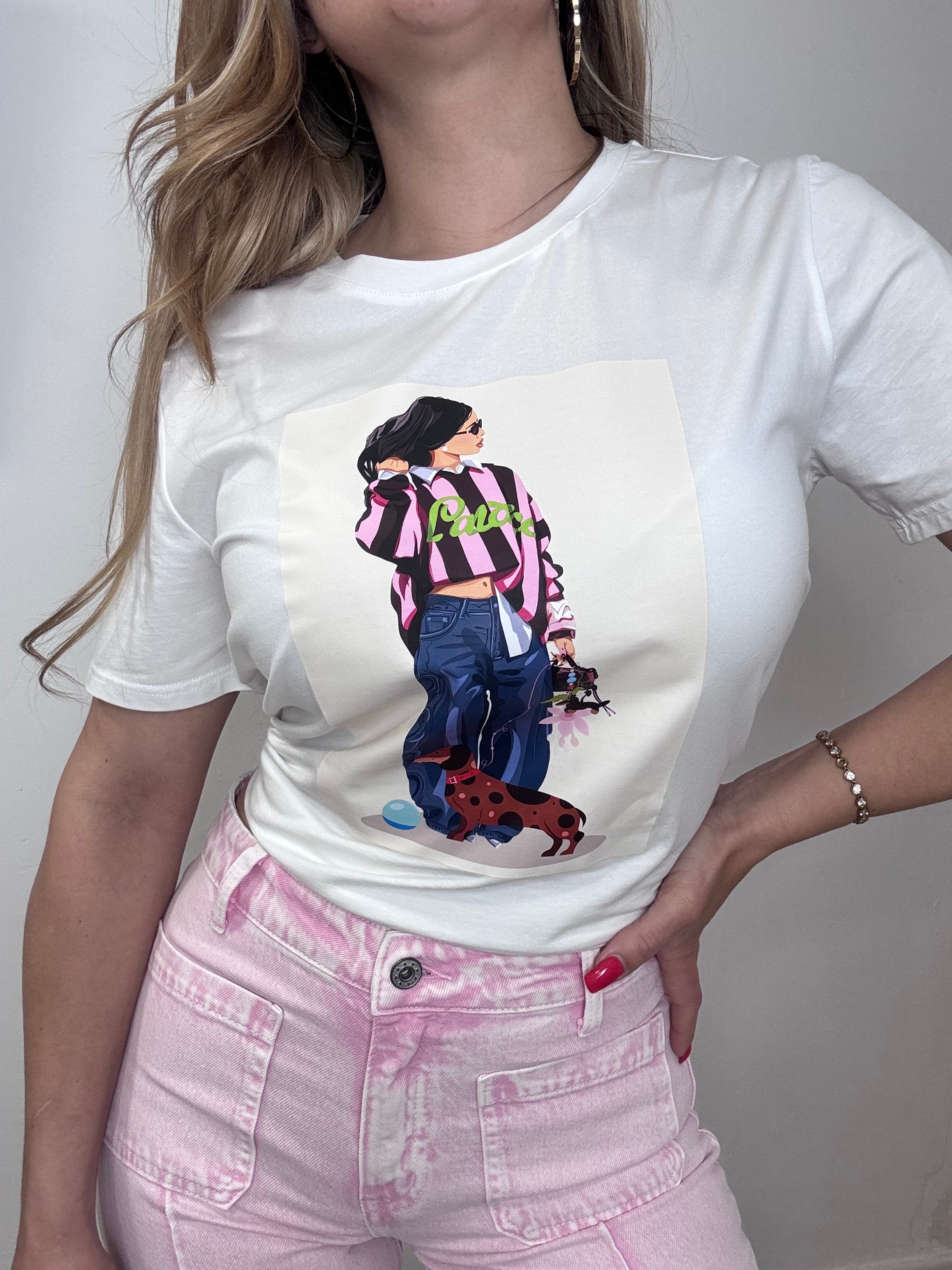Camiseta chica Pink