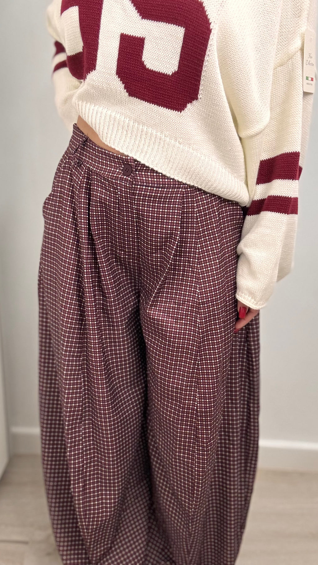 Pantalón Vichy Bur