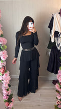 Pantalón volantes