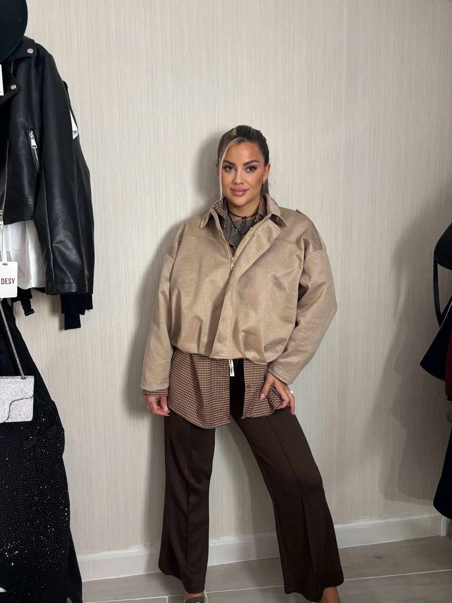 Bomber Antelina beige