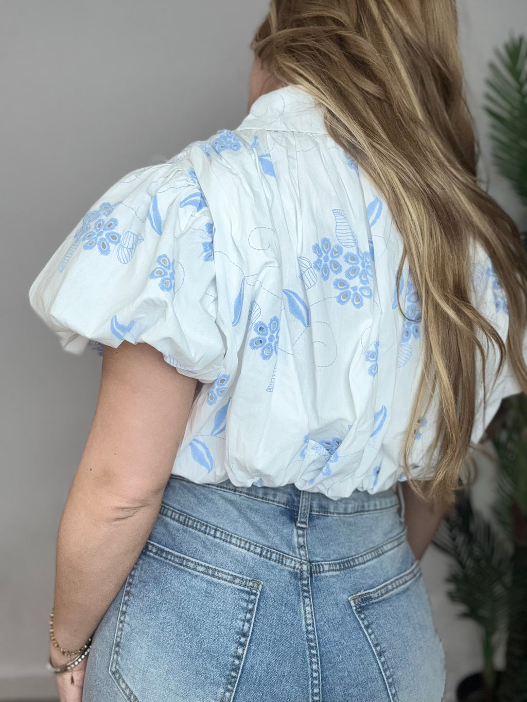Camisa bordado blanca