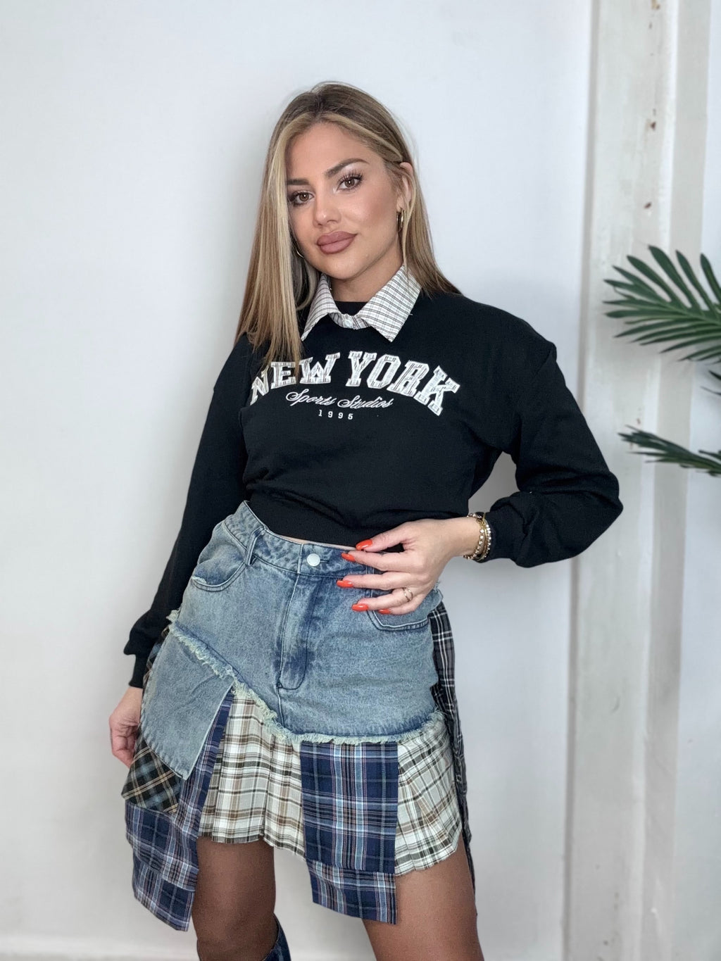 Sudadera New York Negra