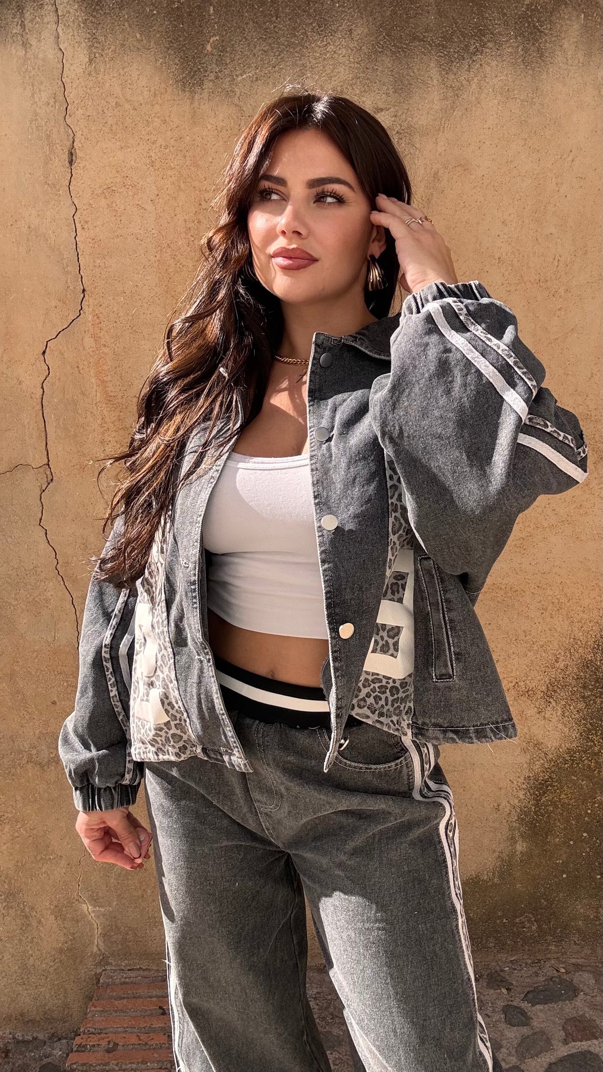 Conjunto Denim oscuro