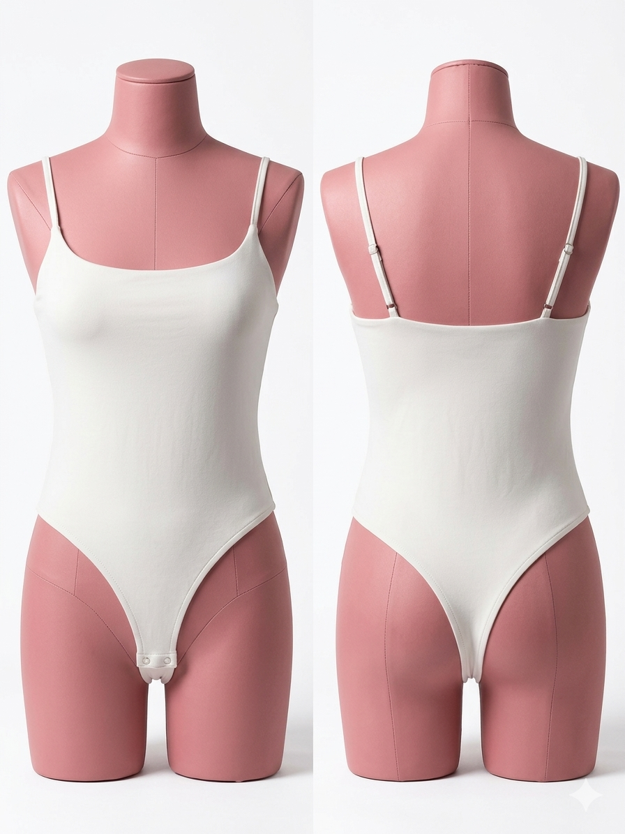 Body basic blanco roto