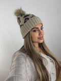 Gorro lana animal