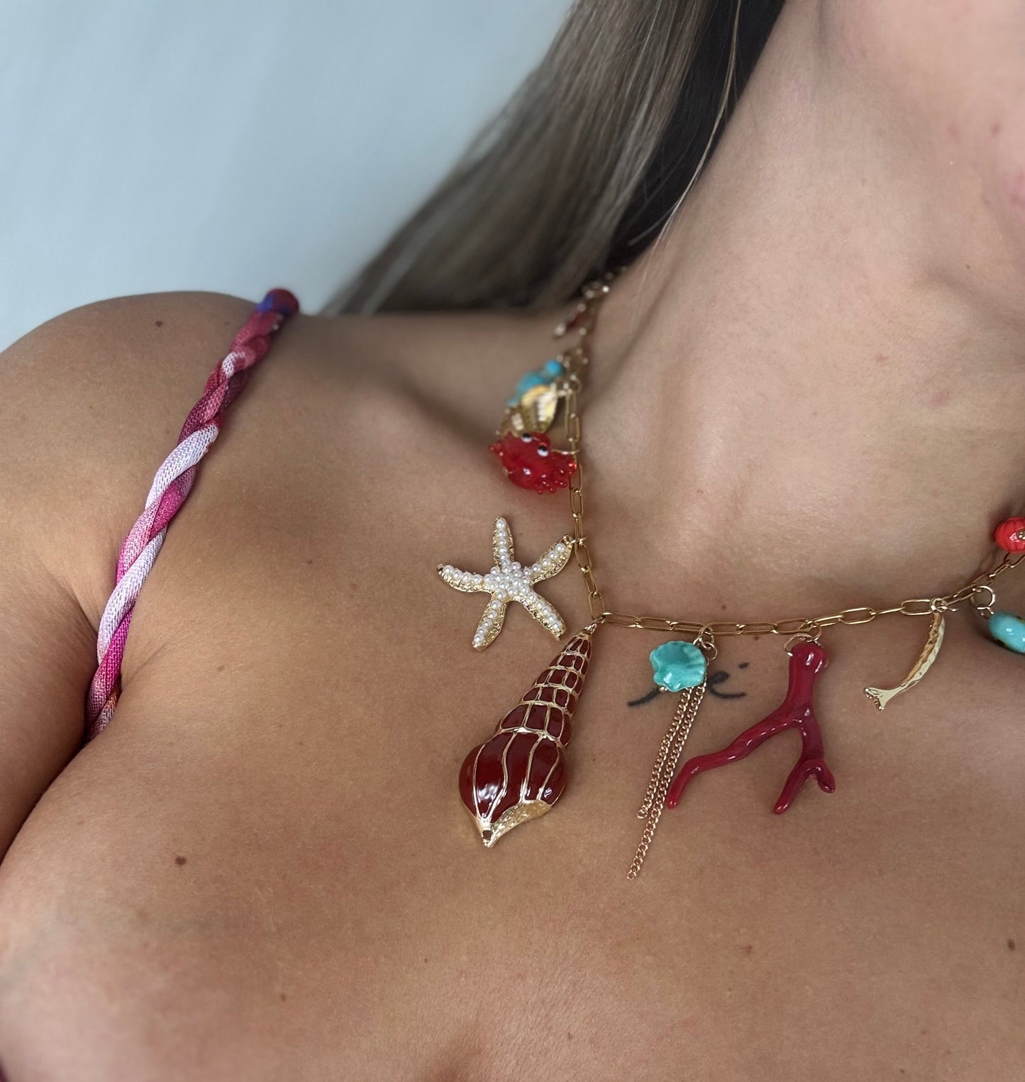 Collar summer zara