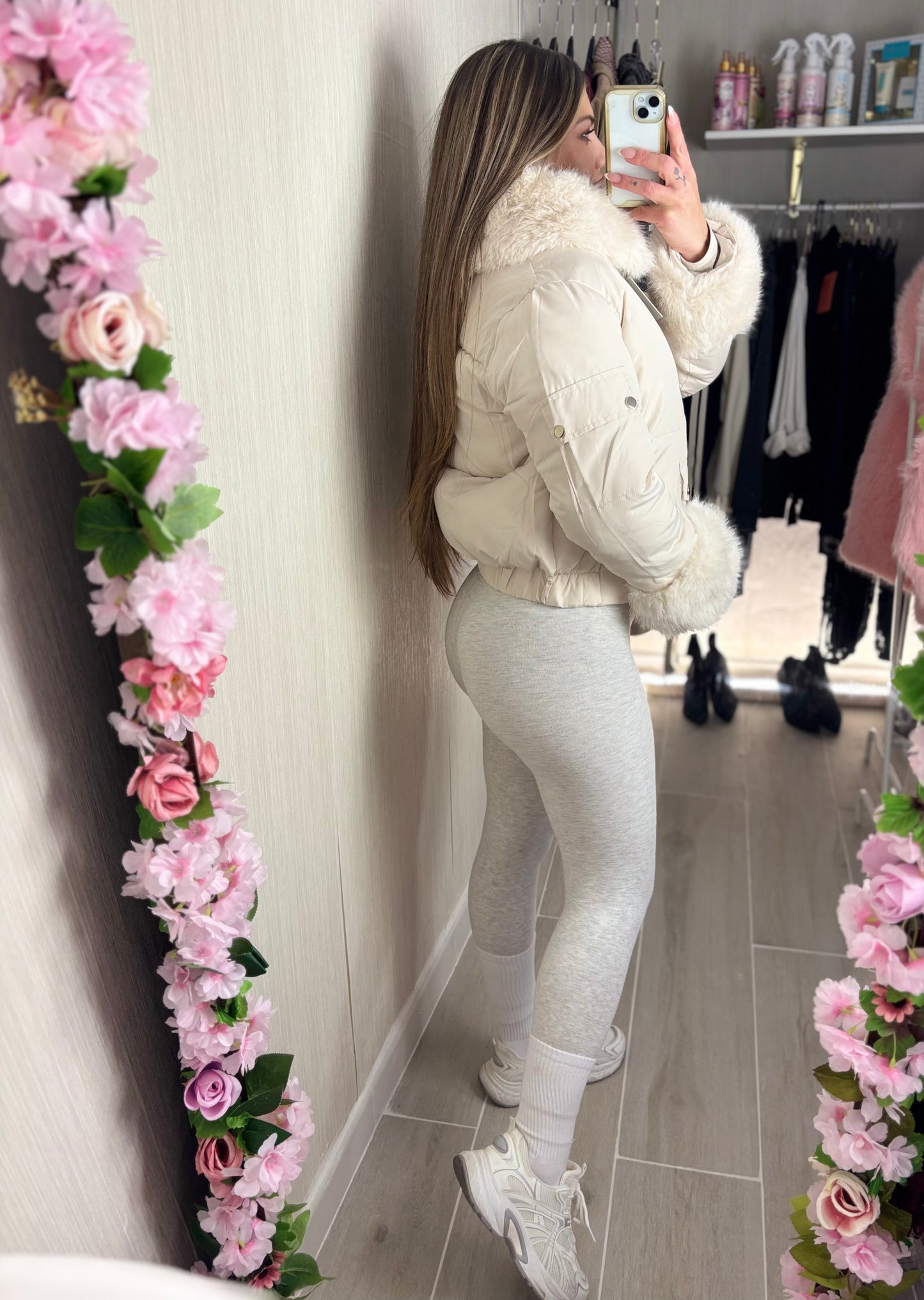 Chaqueta Chanel blanco roto