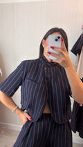 Blazer rayas
