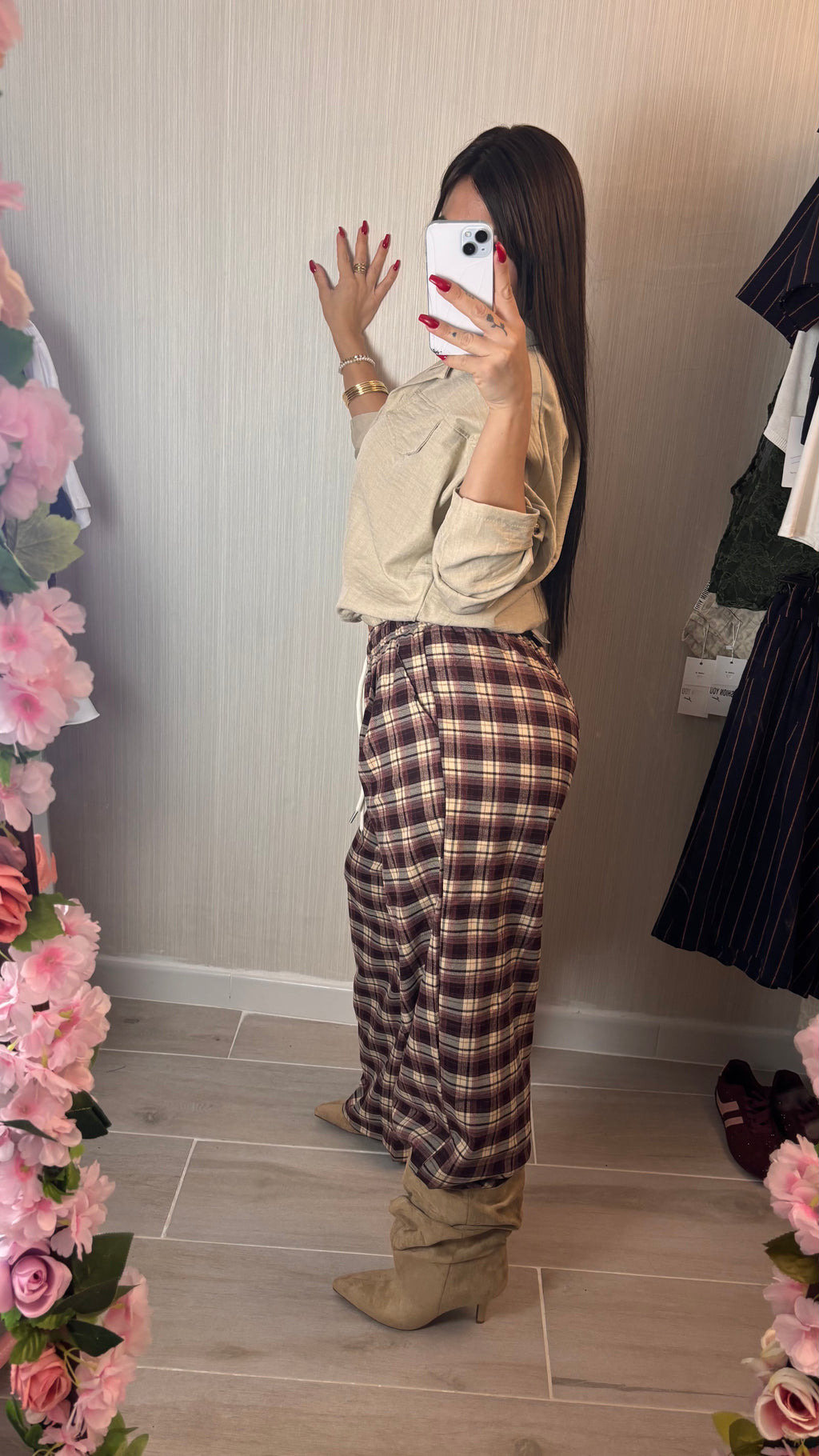 Pantalón cuadros Bur