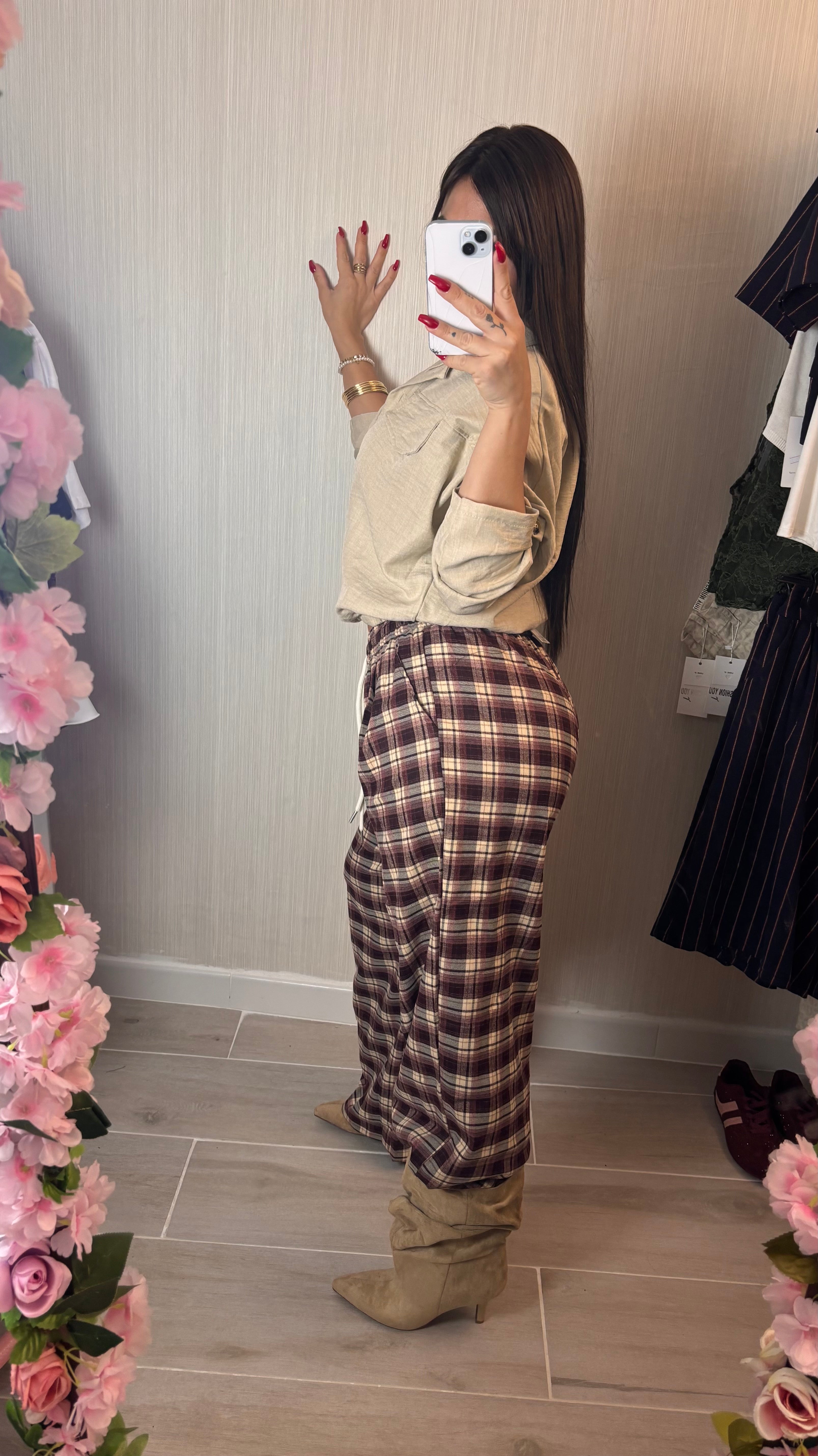 Pantalón cuadros Bur
